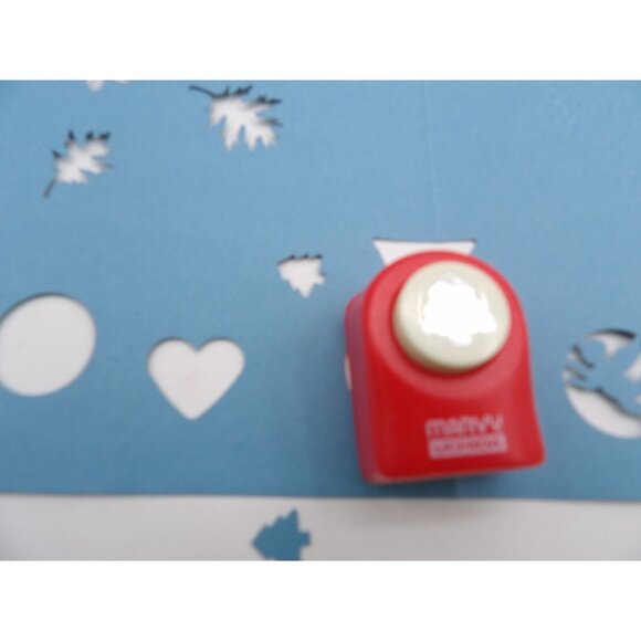 Marvy Uchida 1/2" Christmas Tree Punch Cardmaking, Junk Journal, Scrapbooking - Picture 3 of 3